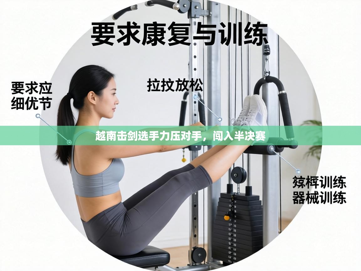 越南击剑选手力压对手，闯入半决赛  第1张